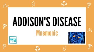 Addisons disease  Adrenal Insufficiency  Mnemonic  Adrenal gland  Endocrine gland  Medi Trix [upl. by Eiclek406]