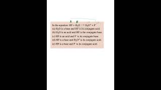 Can you identify conjugate acidbase pairs chemistry practiceproblems acidbase testprep [upl. by Emilia]