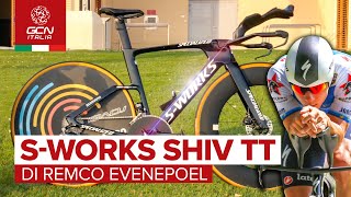 La Specialized SWorks Shiv TT di Remco Evenepoel  Biciclette dei Professionisti [upl. by Adlin]