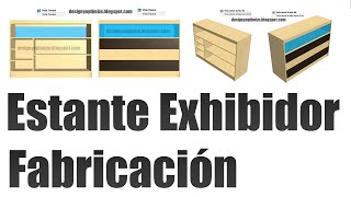 Creando Estante Exhibidor Madera  Fabricación [upl. by Eelaroc397]