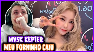 REAGINDO A Kep1er 케플러  MVSK Lyrics [upl. by Namdor406]