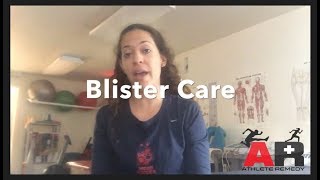 How To Cover Blisters for Sports  Blister Tutorial [upl. by Anidam919]