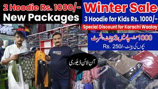 Winter Sale Dhamaka Offer  2 Hoodie Rs1000  Export Quality  Jeans Shirt Trousers Tracksuit [upl. by Naharba]