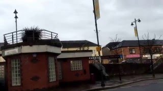 Caerphilly town centre bus and rail stations and Castle [upl. by Llener]