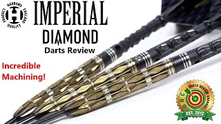 Harrows IMPERIAL DIAMOND Darts Review WOW Impressive Machining [upl. by Adnilak774]