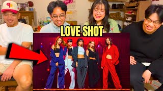 LE SSERAFIM  Love Shot 원곡  EXO LIVE PERFORMANCE COVER STAGE KCON Japan 2022 AMERICAN REACTION [upl. by Dnomsed288]