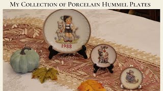 My Collection of Porcelain Hummels  Plates [upl. by Siclari]