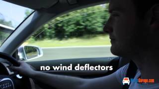 Wind Deflector Comparison MicksGaragecom [upl. by Mannos]