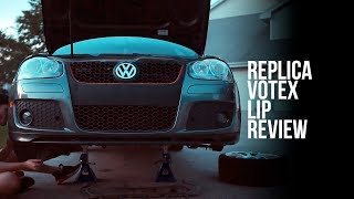 Replica Votex Lip  MkV GTI  GLI  A Review [upl. by Ilrebmyk831]