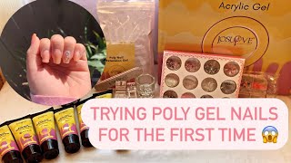 Testing Joslove Poly Gel Kit 😱 StepbyStep [upl. by Diane-Marie]