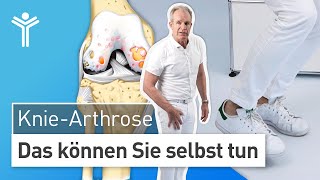 Kniearthrose Die besten Übungen amp Tipps gegen Schmerzen im Knie von Dr Stefan Preis [upl. by Lyj520]