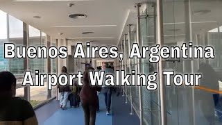 Buenos Aires Argentina Airport EZE  How to Get through Immigration Baggage Claim Uber Taxi [upl. by Geier]