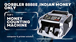 GOBBLER GB8888E Mix Note Value Counting Machine Fully Automatic with Fake Note Detection review [upl. by Laitselec155]