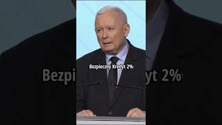 Jarosław Kaczyński mówi PRAWDĘ o kredycie 2 [upl. by Ellessig]