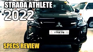 NEW MITSUBISHI STRADA ATHLETE BLACK SERIES 2022 REVIEW PRICE AND SEPCS [upl. by Coltin]