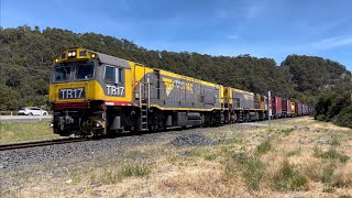 TasRail TR17 TR06 31 train Heybridge [upl. by Noiraa]