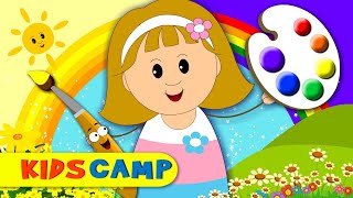 Yellow Color Song  Colors Song  Nursery Rhymes By Kidscamp [upl. by Speroni]