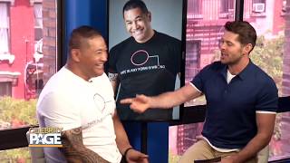 NFL Veteran and LGBTQ Activist Esera Tuaolo Talks About Coming Out  Celebrity Page [upl. by Nhguavahs]