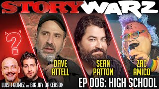 Dave Attell vs Zac Amico vs Sean Patton  Story Warz  Episode 006 High School [upl. by Ahtera548]