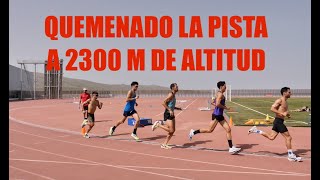 Entreno brutal de carrera a pie a 2300 metros de altitud [upl. by Hathcock]