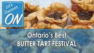 Ontarios BEST BUTTER TART FESTIVAL in Midland  Lets Discover ON [upl. by Uria]