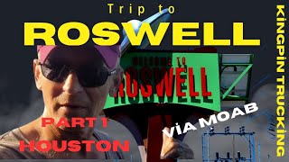 My trip to Oregon via Roswell and Moab with Kingpin Trucking only [upl. by Ramsden189]