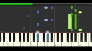 Sinsinati Indios y Vaqueros Piano Cover Midi tutorial Sheet app Karaoke [upl. by Yeldar]