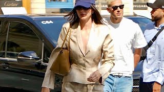 Kendall Jenner Spotted At Paris Hotel With Bad Bunny [upl. by Steinberg]