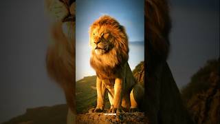 Lion Roar  Attitude Trending Video  shortslion simba 😈 [upl. by Jess]