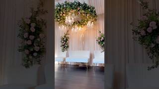 Diy Hanging Floral Hoop in a Canopy [upl. by Tristis]