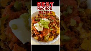 Loaded Nachos Recipe  Cheesy Crispy and Crunchyeasy beef nachos recipe at homequick recipe [upl. by Bullock]