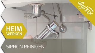 Siphon reinigen  Der Flaschensiphon am Waschbecken [upl. by Abbotsun]