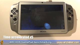 ARCHOS GamePad review benchmarks [upl. by Ettennan]