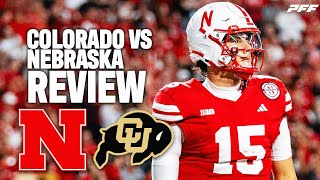 Colorado vs Nebraska Review  PFF Grade Release Show [upl. by Yendroc667]