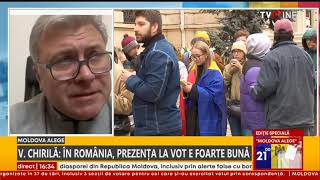 Ambasadorul Republicii Moldova la Bucureşti despre prezenţa la urne în România [upl. by Lodmilla968]