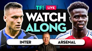 INTER vs ARSENAL LIVE WATCHALONG with Mark Goldbridge [upl. by Aneerak]