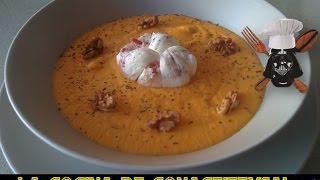 Crema de Calabaza Receta Rapida Sencilla Y Sabrosa [upl. by Haneen]