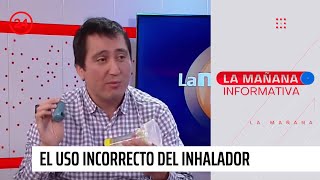 Las consecuencias del uso incorrecto del inhalador y cómo evitarlas  24 Horas TVN Chile [upl. by Hartnett160]