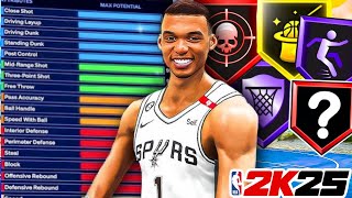 This ALLAROUND DEMIGOD is UNSTOPPABLE in NBA 2K25 BEST CENTER BUILD [upl. by Atikan]