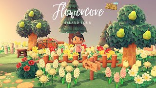 Flower Island Tour  Animal Crossing New Horizons [upl. by Hilten]