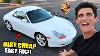 I Bought a NonRunning Porsche 996 911 at Auction CHEAP Sight Unseen [upl. by Letnoj]