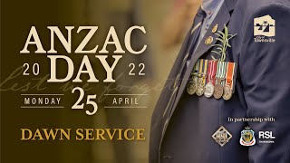 Anzac Day 2022 Dawn Service  LIVE STREAM [upl. by Susana]