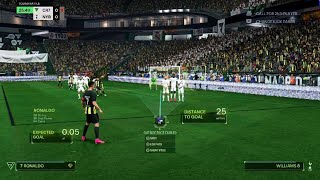 EA SPORTS FC 24 CR7 WW FREE KICK 🔥🔥🔥🫡🐐 [upl. by Mouldon620]