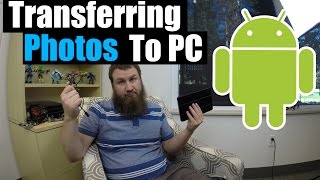 How to transfer photos from an Android smartphone or tablet to a PC [upl. by Anoirb772]