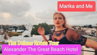 Alexander The Great Beach Hotel Paphos Cyprus quotThe Room Tourquot [upl. by Lebaron525]