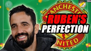 Unleash Ruben Amorims Perfect 3421 Tactic  FM24 Mobile Tactics [upl. by Hazlett]