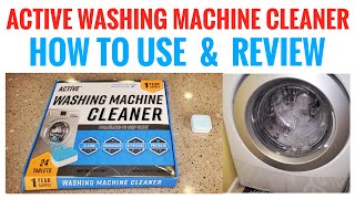 washing machine cleaning tablets How to Use It Review Unboxing [upl. by Pardo]