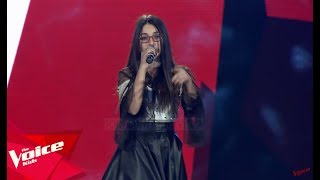 Arjola  “Black Widow”  Audicionet e Fshehura  The Voice Kids Albania 2019 [upl. by Einreb]