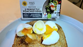 New MampS 2 Perfectly Poached Eggs Review Im shocked [upl. by Linnette]