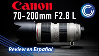 ✅ Canon EF 70200mm f28 L IS Mark II USM ✅ Review en Español  El mejor lente zoom para video 👍🏻🎥 [upl. by Waneta]